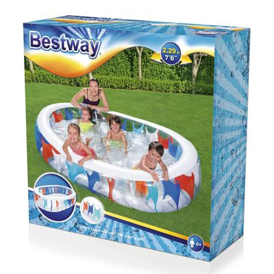 Bestway Family Swimming Pool Elliptic 229x152x51 cm 542 L