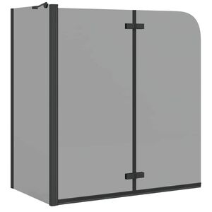 vidaXL Shower Enclosure Manual Black 120 x 68 x 130 cm