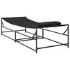 vidaXL Sunbed Anthracite 200 x 74 x 73 cm Textilene and Steel