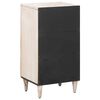 vidaXL Sideboard with Storage White 40 x 33.5 x 75 cm Solid Mango Wood