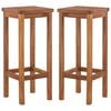 vidaXL 7 Piece Garden Bar Set Solid Wood Acacia