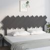 vidaXL Bed Headboard Grey 178x3x80.5 cm Solid Wood Pine