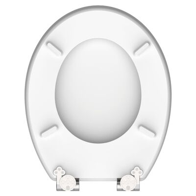 SCHÜTTE High Gloss Toilet Seat with Soft-Close ASIA MDF