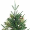vidaXL Artificial Hinged Christmas Tree Green 240 cm PE and PVC