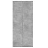 vidaXL Highboard Concrete Grey 80x35x180 cm Engineered Wood