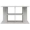 vidaXL Aquarium Stand Grey Sonoma 100x40x60 cm Engineered Wood