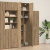 vidaXL Storage Cabinet Artisan oak 70 x 42.5 x 225 cm Engineered wood