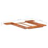 vidaXL Japanese Futon Bed Frame without Mattress Solid Wood 90x200 cm