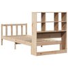 vidaXL Bookcase Bed without Mattress 90x190 cm Single Solid Wood Pine