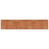 vidaXL Rug Rectangular Brown60x300 cm Bamboo