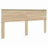 vidaXL Storage Bed with Drawer Sonoma Oak 180 x 200 cm Engineered Wood