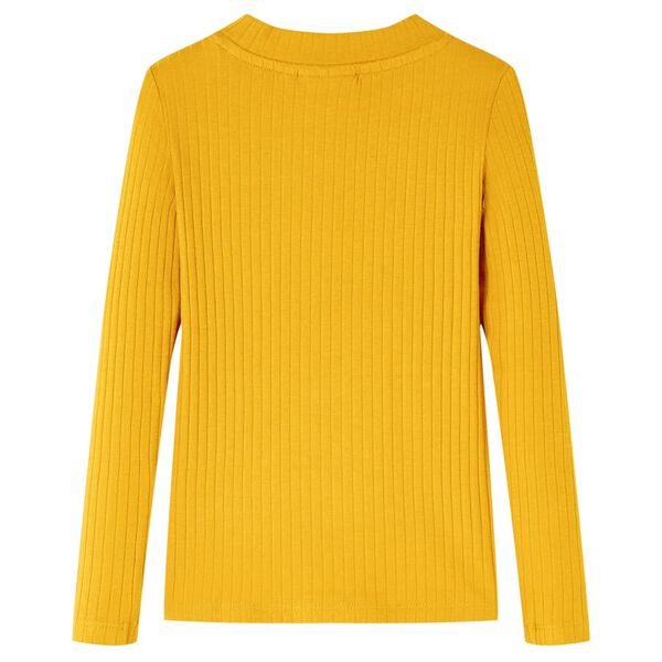 Kids' T-shirt with Long Sleeves Ochre 92