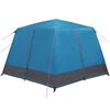 vidaXL Cabin Tent with Roof with Storage Blue 400 x 350 x 212 cm