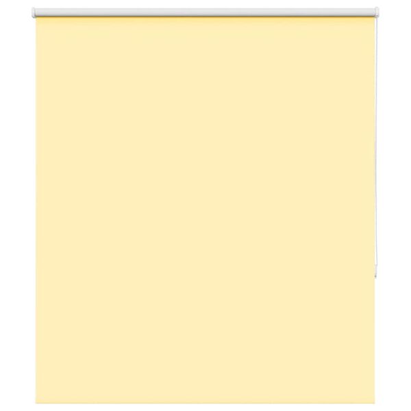 vidaXL Roller Blind Blackout Yellow 120x175 cm Fabric Width 116.6 cm Polyester