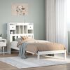 vidaXL Bookcase Bed without Mattress White 90x200 cm Solid Wood Pine