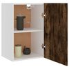 vidaXL Hanging Cabinet Lyon Smoked Oak 39.5x31x60 cm Engineered Wood