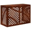 vidaXL Air Conditioner Cover Rusty 90 x 40 x 60 cm Weathering Steel