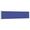 vidaXL Patio Retractable Side Awning 117x514 cm Blue