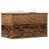 vidaXL Storage Box Old Wood 60 x 35 x 35 cm Engineered Wood
