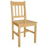 vidaXL Dining Chairs 6 pcs Pinewood