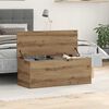 vidaXL Storage Box Artisan Oak 90 x 35 x 35 cm Engineered Wood