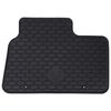 vidaXL Car Mat 4 pcs Black suitable for Toyota AYGO X 2022- Rubber