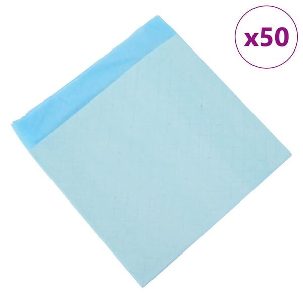 vidaXL Pet Training Pad Plain 50 pcs 45 x 33 cm