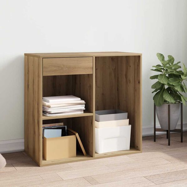 vidaXL Cosmetic Cabinet Artisan Oak 80x40x75 cm Engineered Wood