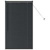 vidaXL Venetian Blinds Black 130 x 80 cm Aluminium