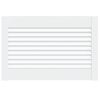 vidaXL Cabinet Door Louvred Design White 39.5x59.4 cm Solid Wood Pine