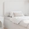 vidaXL Headboard with Headboard White 75 cm Engineered wood