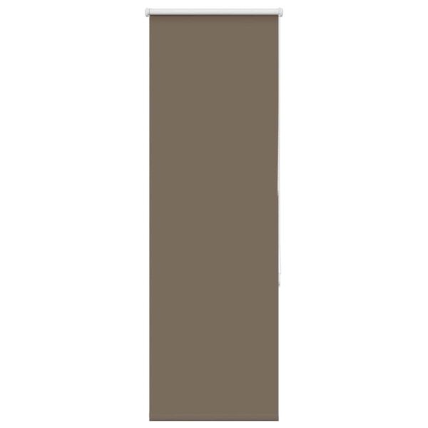 vidaXL Roller Blind Blackout Coffee 60x175 cm Fabric Width 55.7 cm Polyester