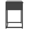 vidaXL Nightstand Anthracite 38x35x54 cm Steel