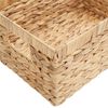 vidaXL Storage Baskets 3 pcs Natural 40 x 30 x 18 cm Water hyacinth