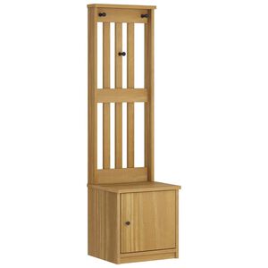 vidaXL Hall Tree "SANDNES" 45x40x159,5 cm Solid Wood Pine