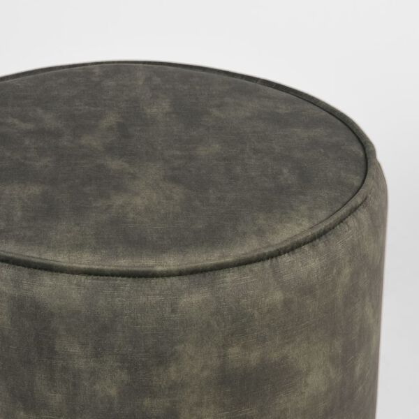 LABEL51 Pouffe Tibo 55x55x40 cm Hunter Velvet