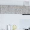 vidaXL Hanging Cabinet Concrete Grey 80 x 31 x 40 cm Engineered Wood