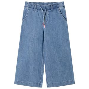 vidaXL Kids' Pants Denim Blue 92