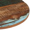 vidaXL Round Table Top 70 cm 25-27 mm Solid Reclaimed Wood