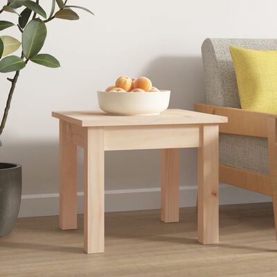 vidaXL Coffee Table 35x35x30 cm Solid Wood Pine