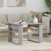 vidaXL Coffee Table Grey Sonoma 64 x 54 x 44 cm Engineered Wood