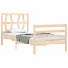 vidaXL Bed Frame without Mattress 100x200 cm Solid Wood