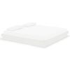 vidaXL Bed Frame without Mattress White Solid Wood 200x200 cm