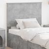 vidaXL Headboard with Headboard Concrete Grey 75 cm Engineered Wood
