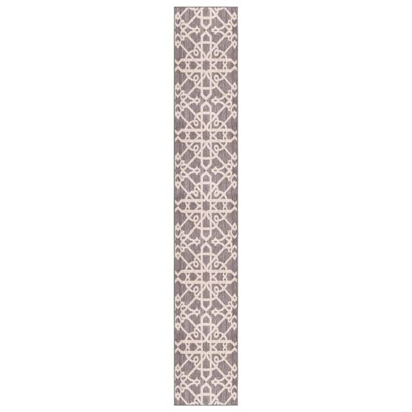vidaXL Carpet Runner Brown 80x600 cm