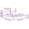vidaXL Bed Frame with Headboard Old Wood 180 x 200 cm Engineered Wood