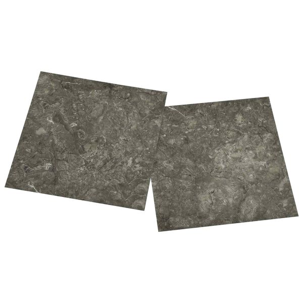 vidaXL Flooring Planks 55 pcs Grey 5.11 m&sup2; PVC