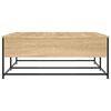vidaXL Coffee Table Sonoma Oak 100x99x40 cm Engineered Wood