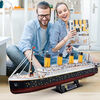 Cubic Fun LED 3D Puzzle Titanic 266 pcs