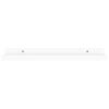 vidaXL Wall Shelves 4 pcs White 40x9x3 cm